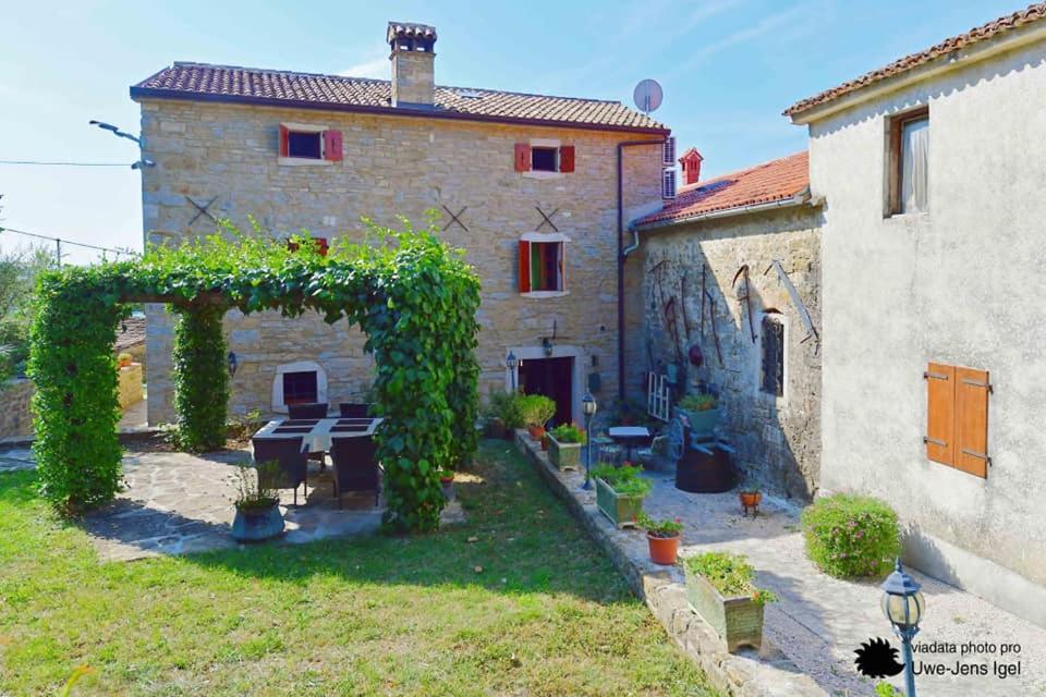 Al Merlo Olivo, Rural Istrian House Buje Exterior foto
