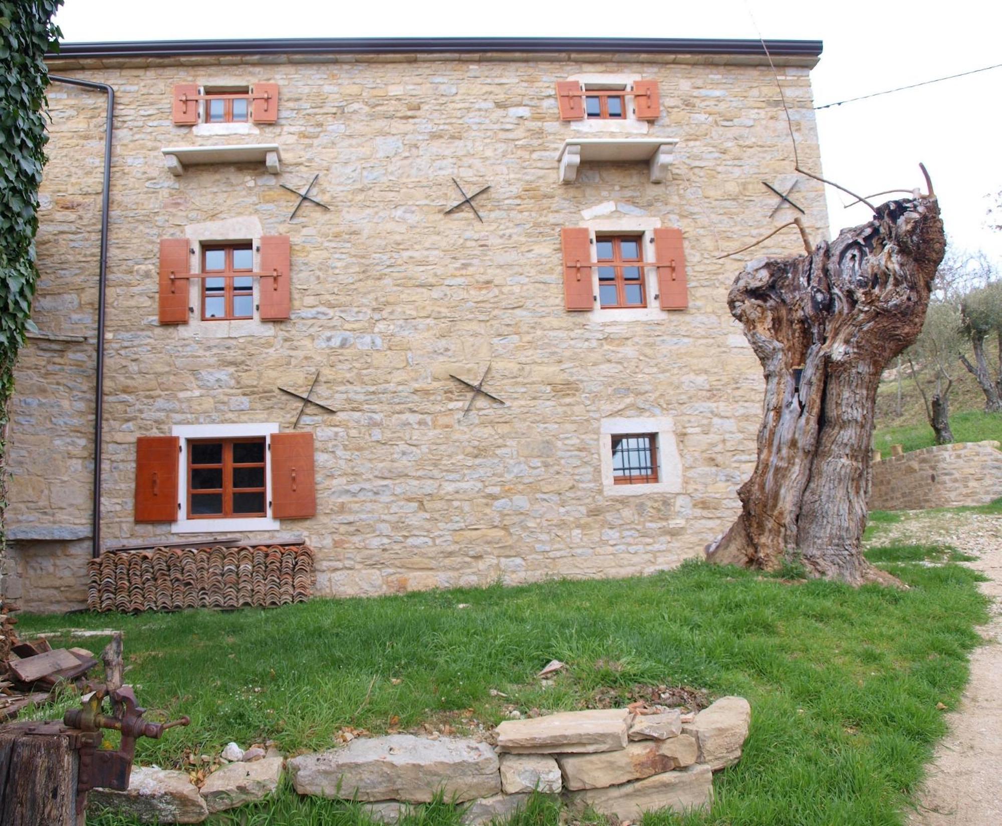 Al Merlo Olivo, Rural Istrian House Buje Exterior foto